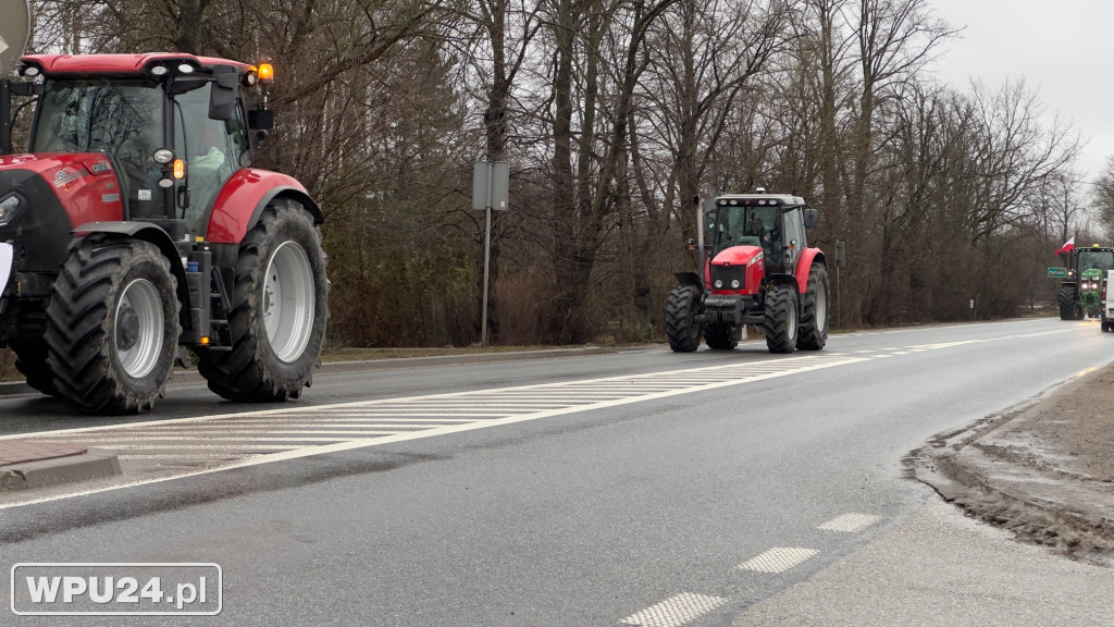 Protest rolników w Pułtusku