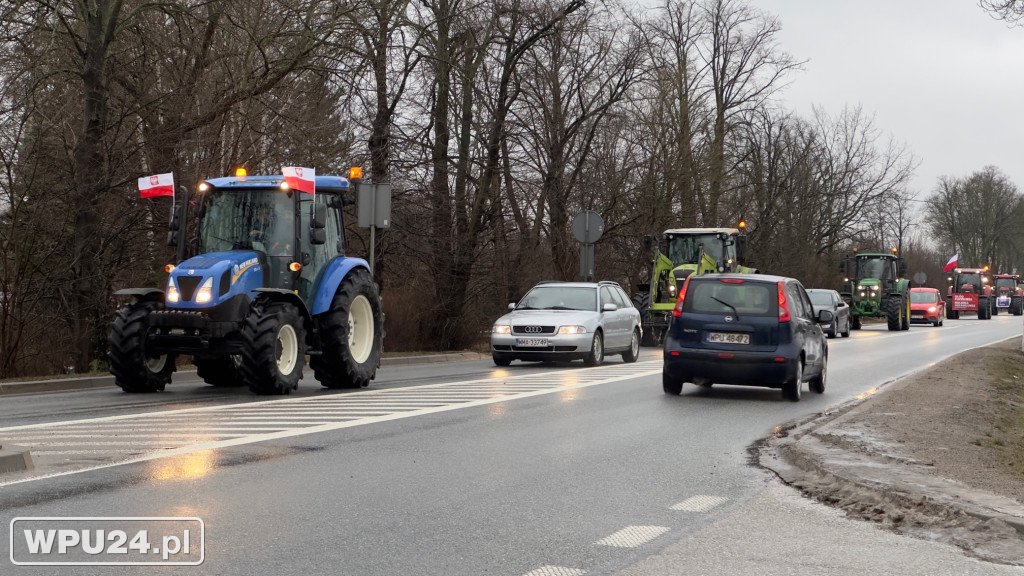Protest rolników w Pułtusku