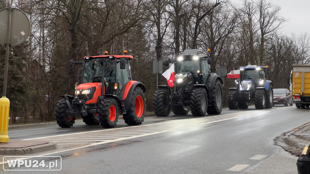 Protest rolników w Pułtusku
