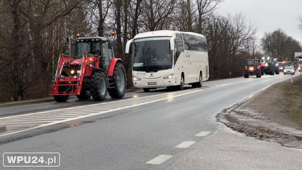 Protest rolników w Pułtusku