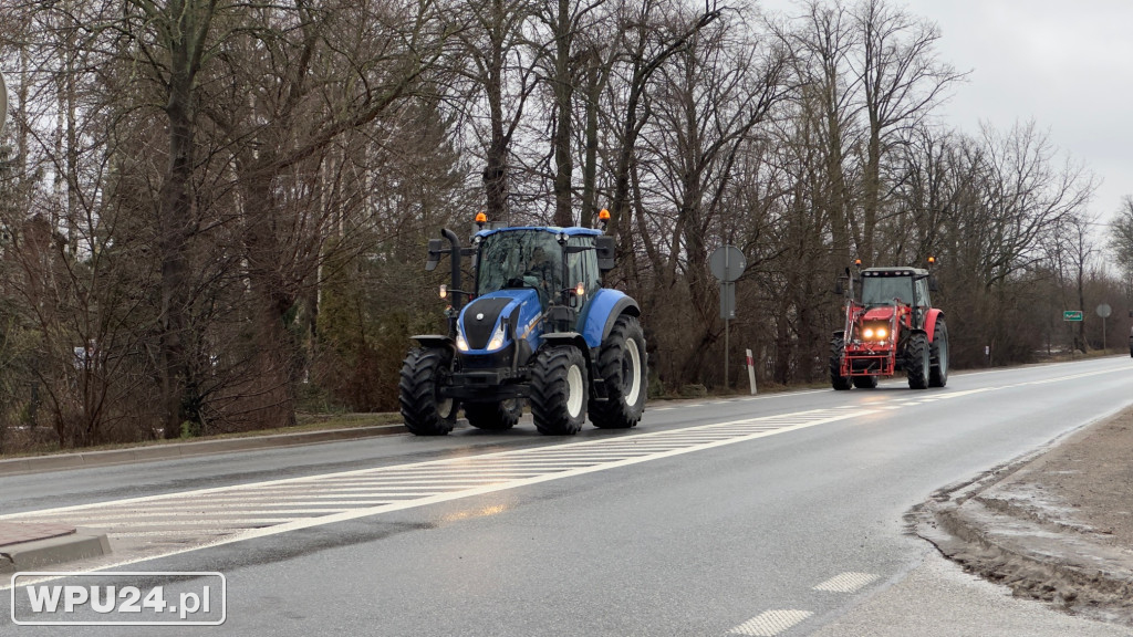 Protest rolników w Pułtusku