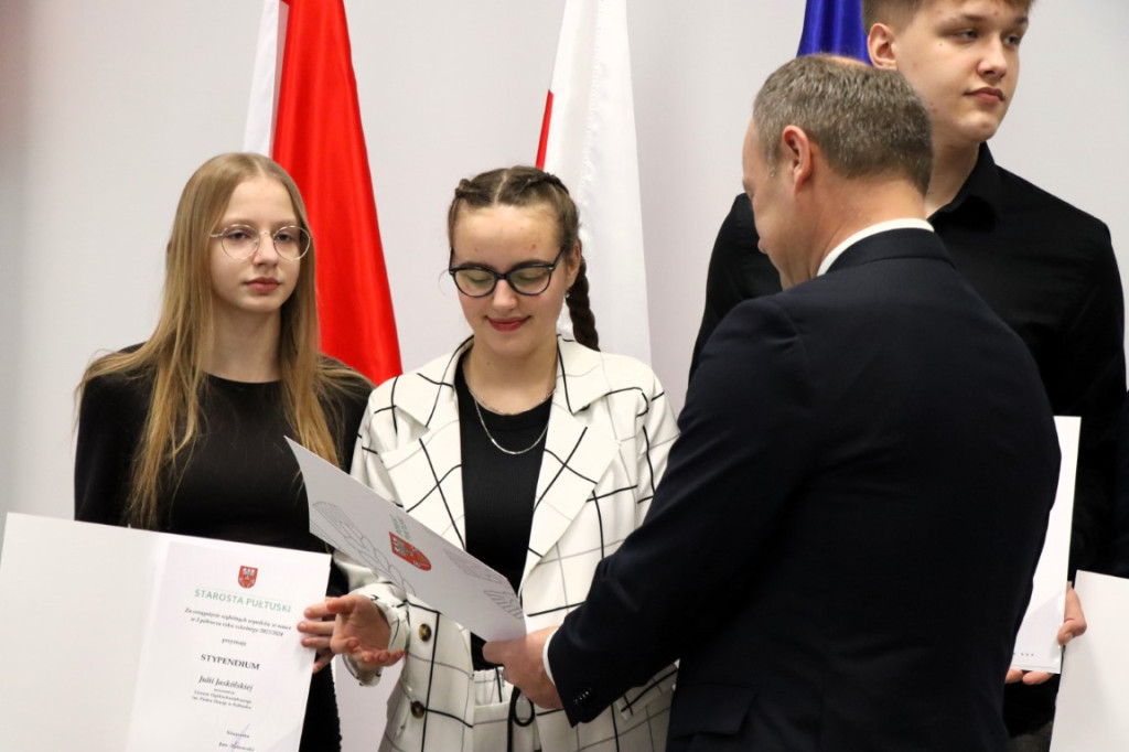 Stypendyści Starosty Pułtuskiego