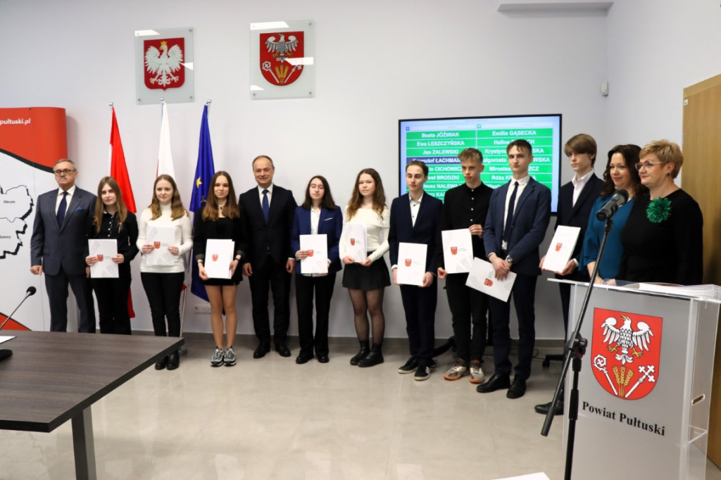Stypendyści Starosty Pułtuskiego