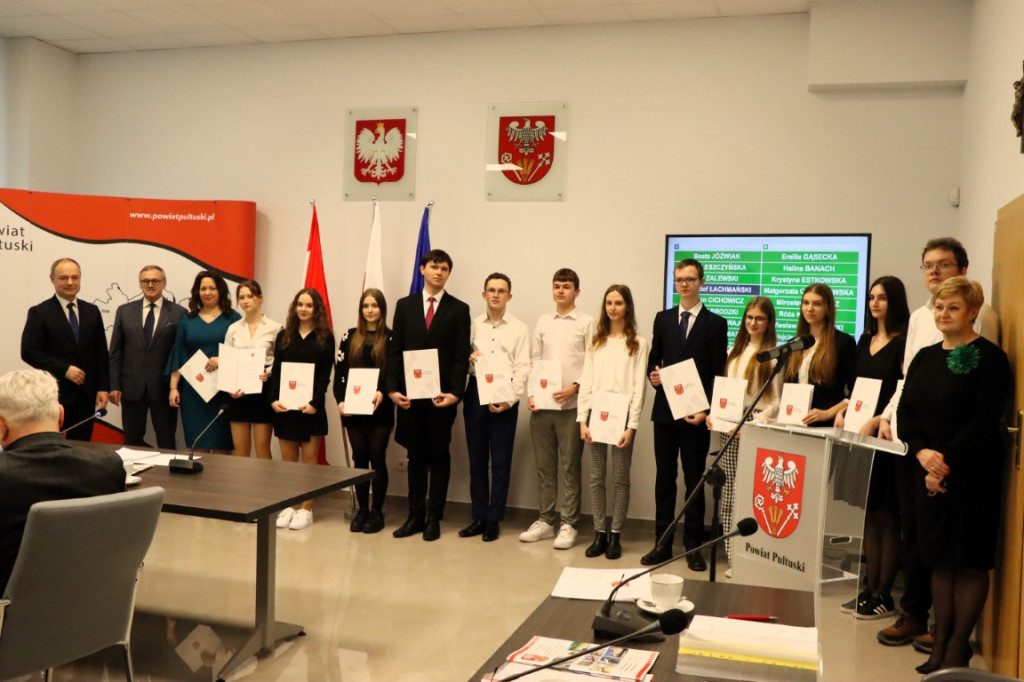 Stypendyści Starosty Pułtuskiego