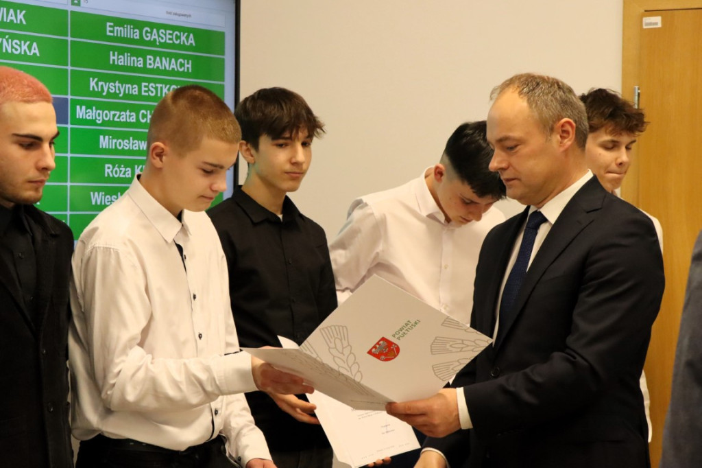 Stypendyści Starosty Pułtuskiego