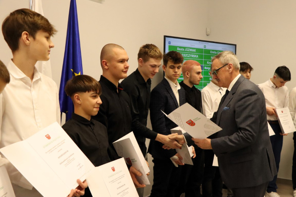Stypendyści Starosty Pułtuskiego