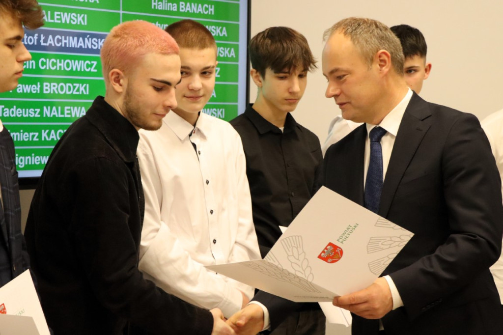 Stypendyści Starosty Pułtuskiego
