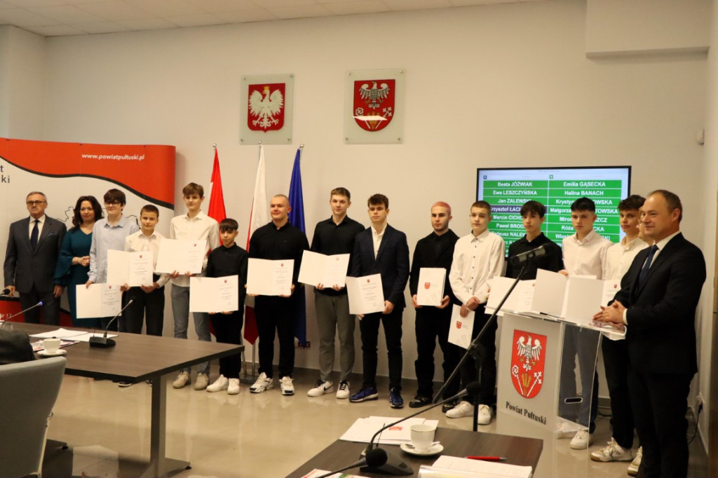 Stypendyści Starosty Pułtuskiego