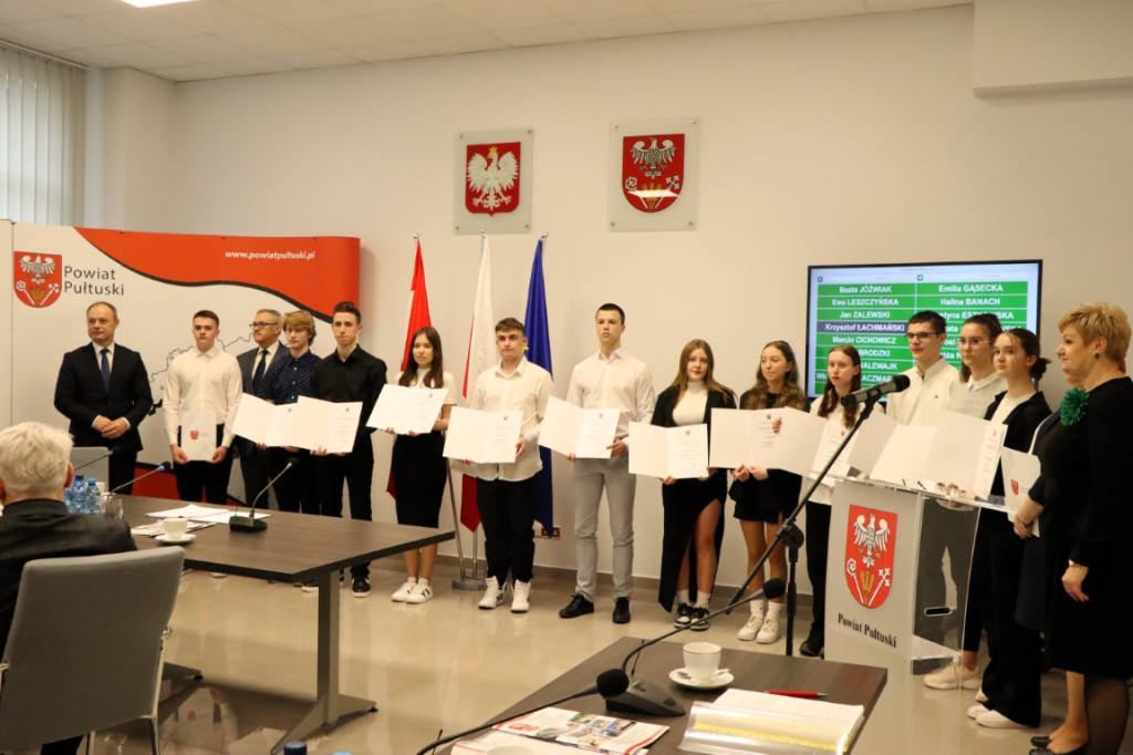 Stypendyści Starosty Pułtuskiego