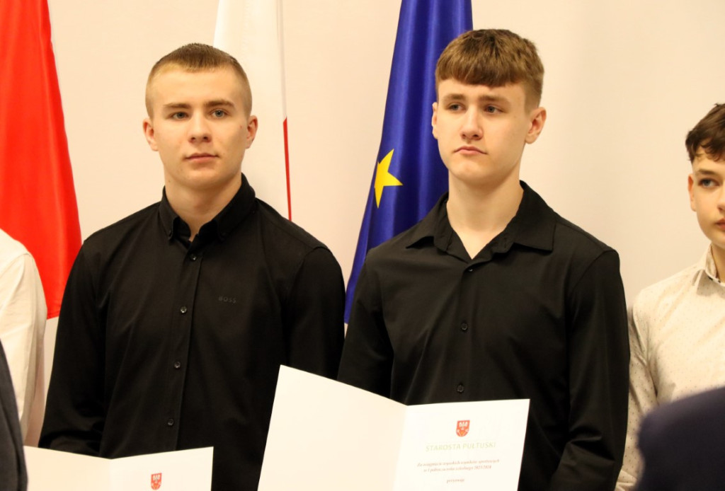 Stypendyści Starosty Pułtuskiego