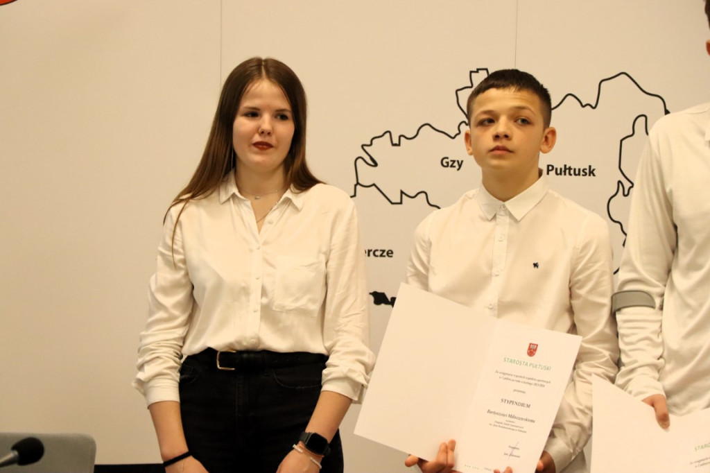 Stypendyści Starosty Pułtuskiego