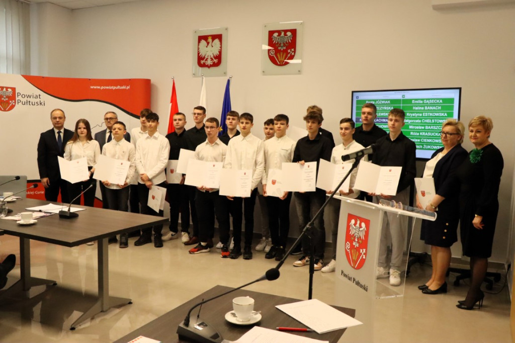 Stypendyści Starosty Pułtuskiego