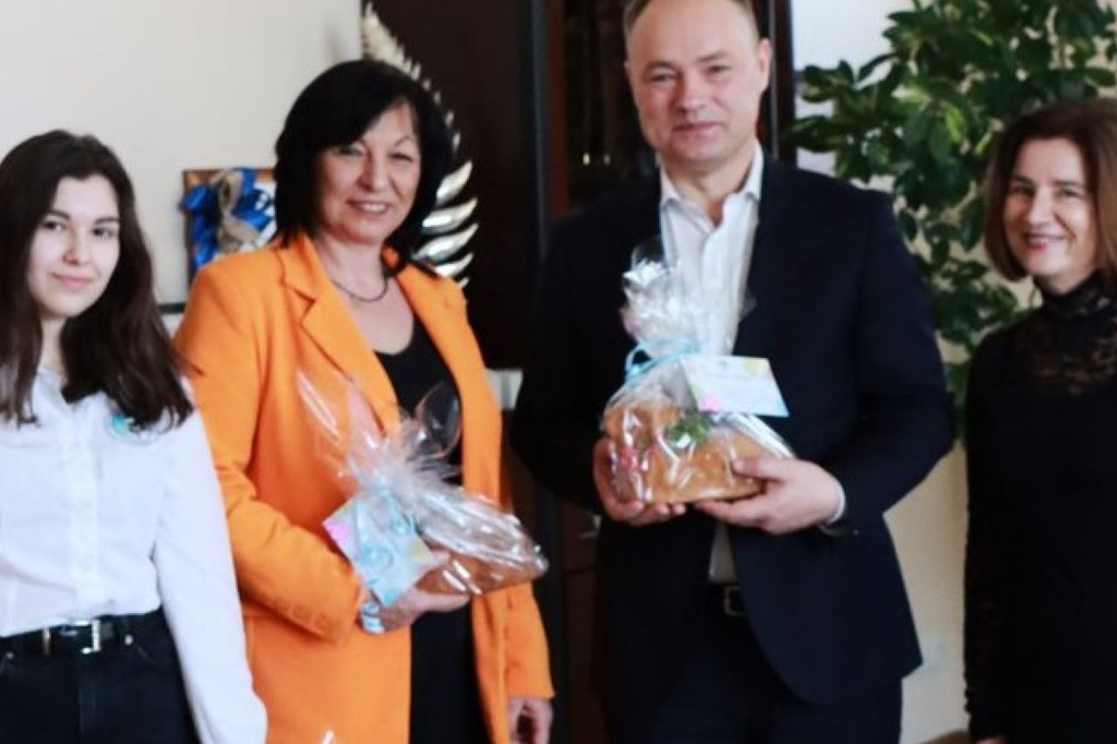 Wielkanocna niespodzianka od uczniów ZS B.Prusa