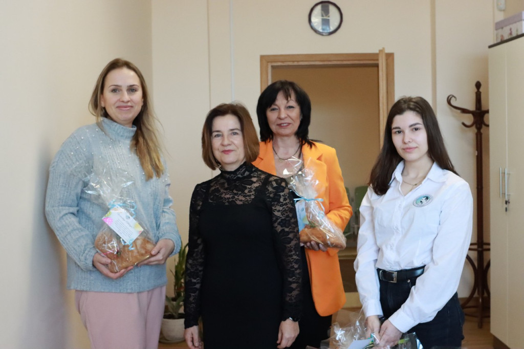 Wielkanocna niespodzianka od uczniów ZS B.Prusa