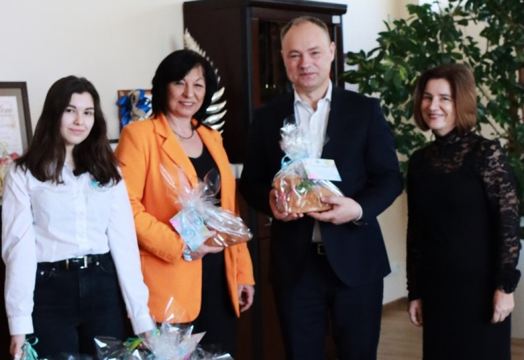Wielkanocna niespodzianka od uczniów ZS B.Prusa