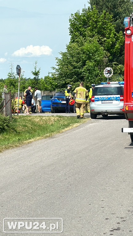 Zdarzenie drogowe w Gładczynie Rządowym