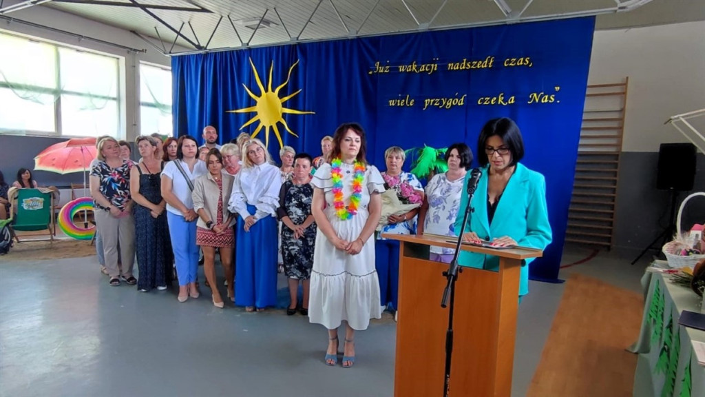 Pożegnanie dyrektor SOSW