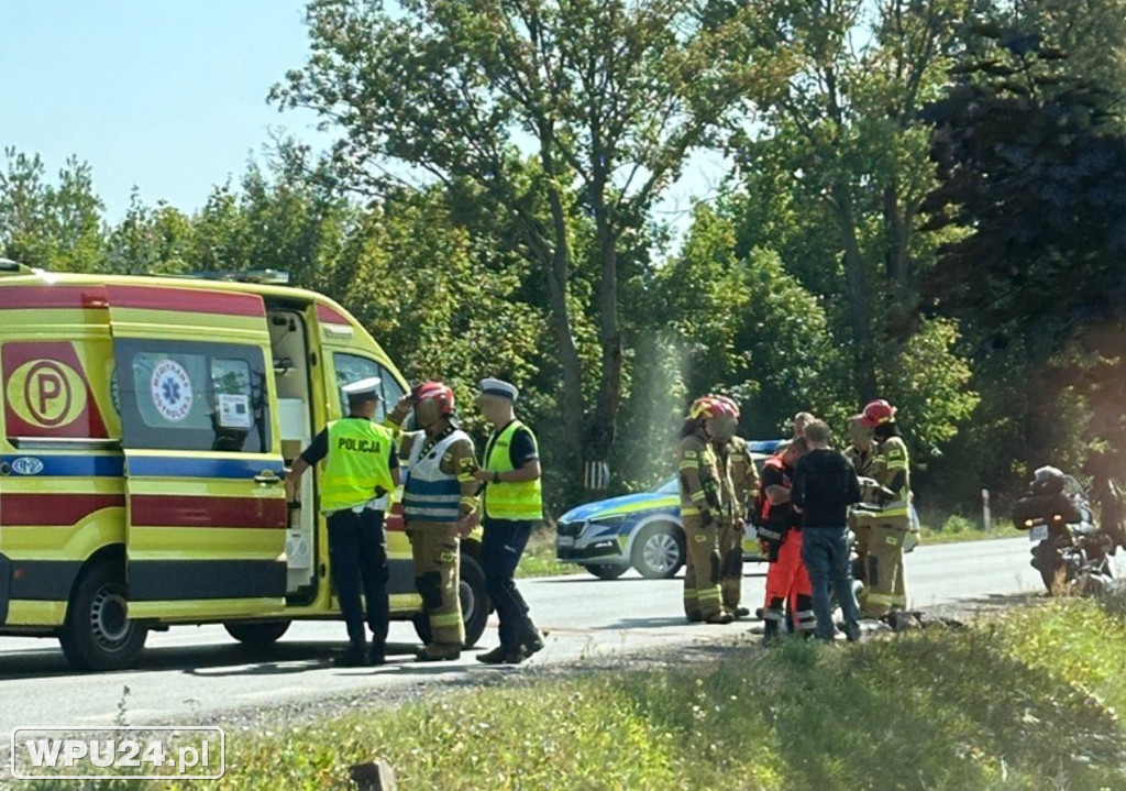 Zdarzenie drogowe Kacice - Jeżewo