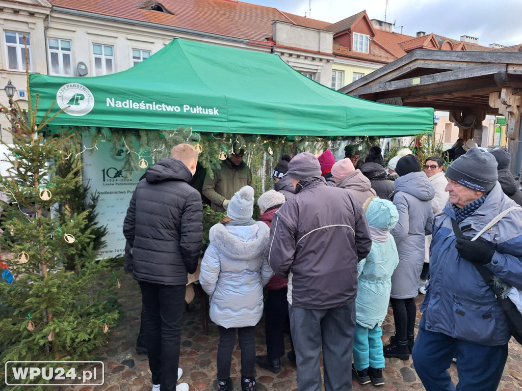 Wigilia na rynku w Pułtusku