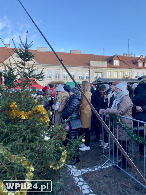 Wigilia na rynku w Pułtusku