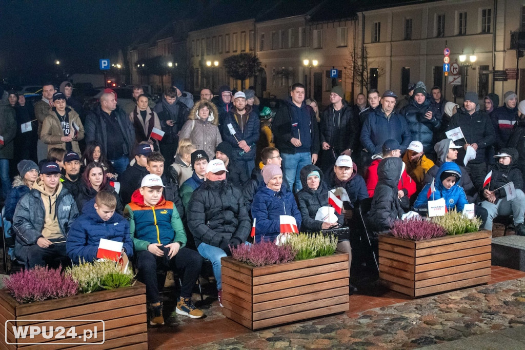 Sławomir Mentzen w Pułtusku