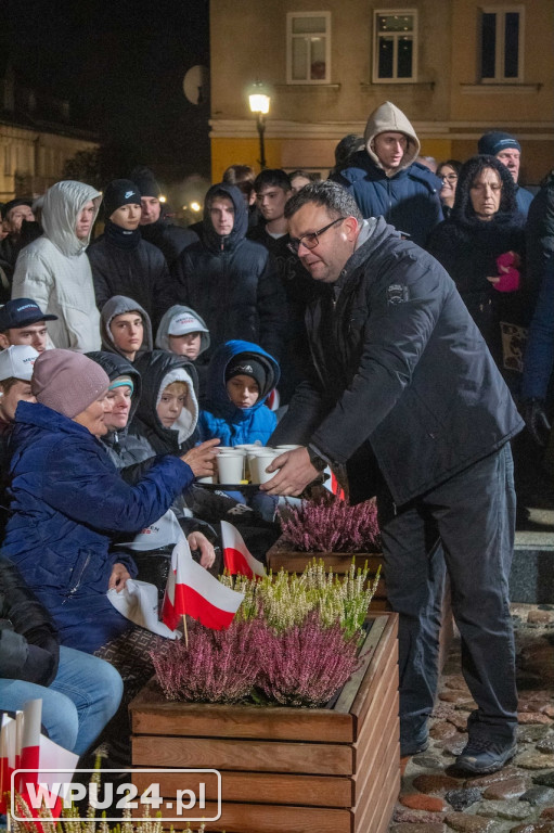 Sławomir Mentzen w Pułtusku