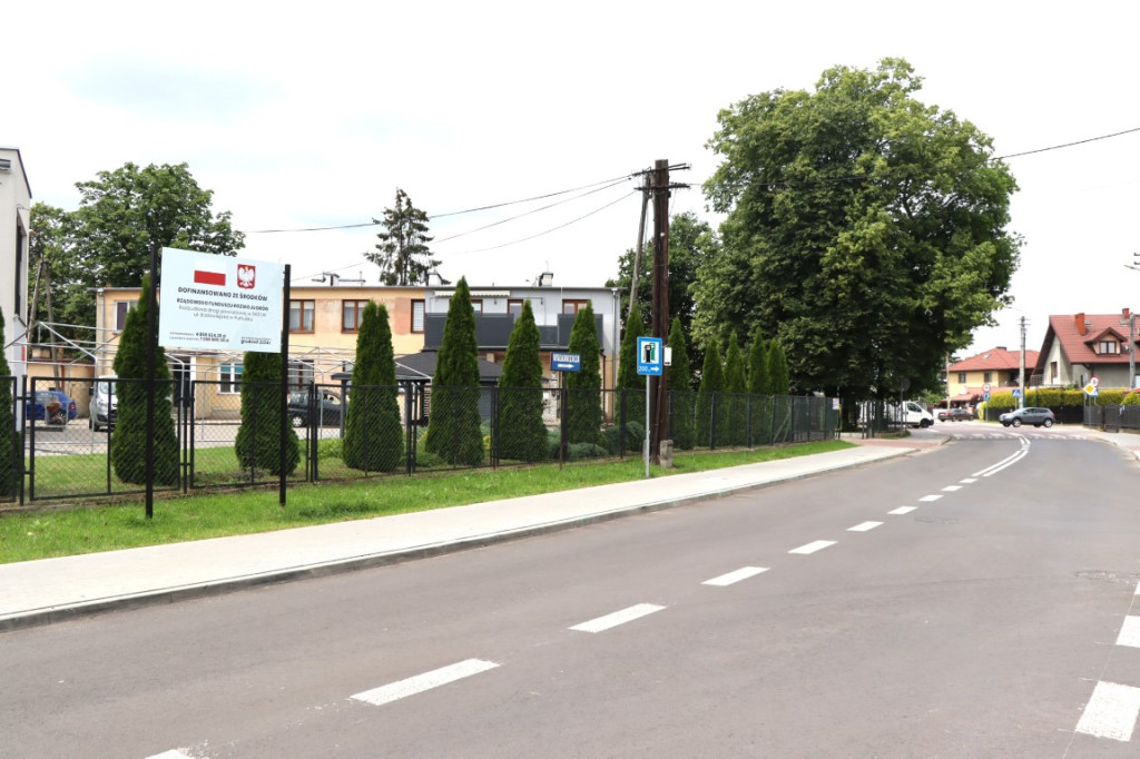 Rozbudowana ulica Białowiejska w Pułtusku