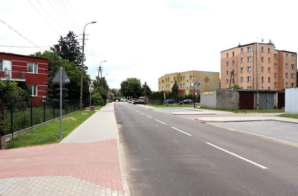 Rozbudowana ulica Białowiejska w Pułtusku
