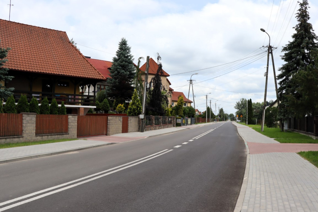 Rozbudowana ulica Białowiejska w Pułtusku