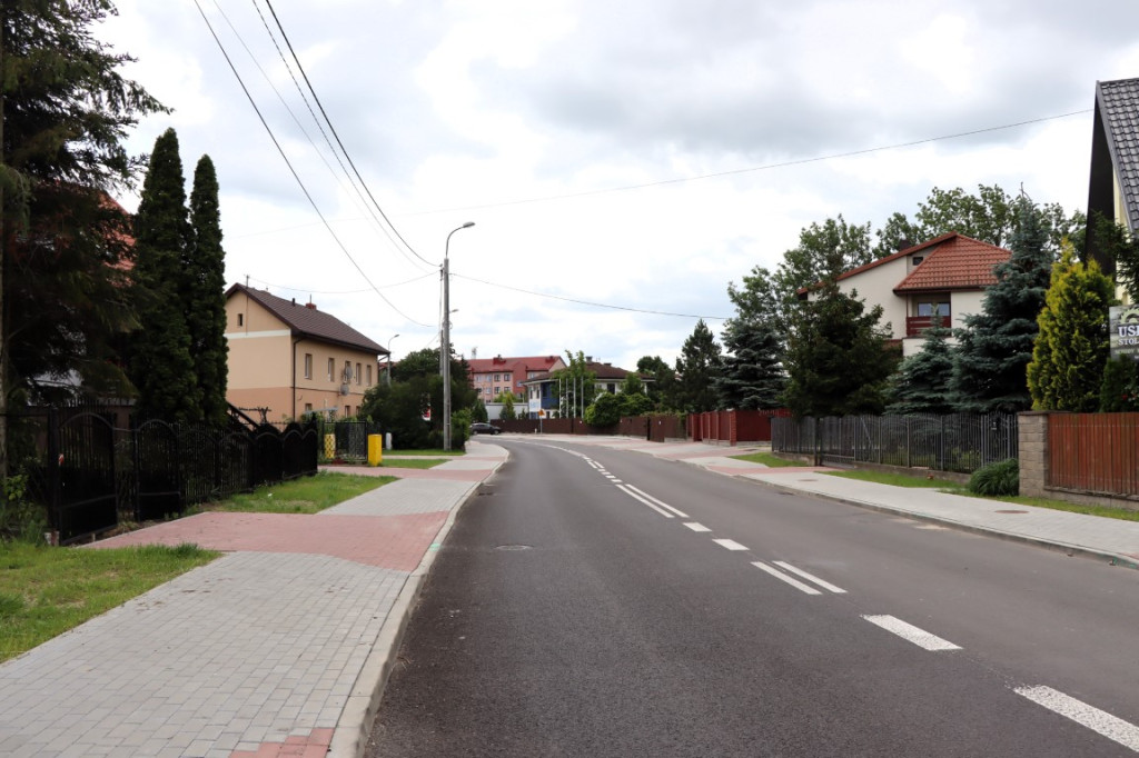 Rozbudowana ulica Białowiejska w Pułtusku