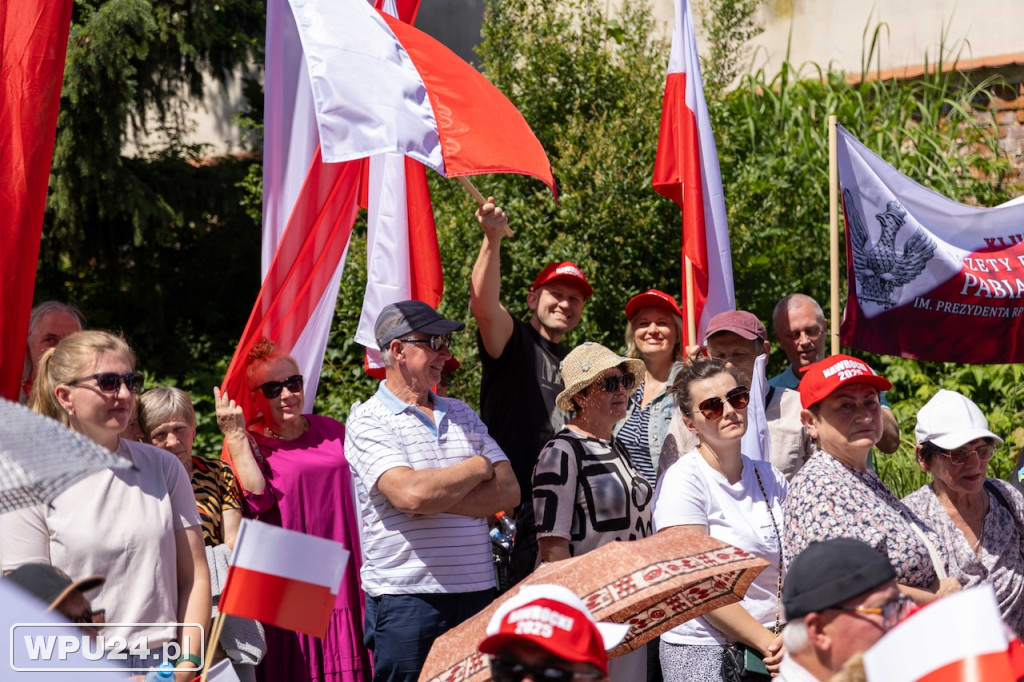 Karol Nawrocki w Pułtusku