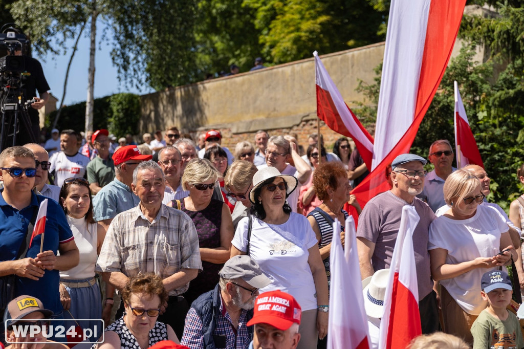 Karol Nawrocki w Pułtusku