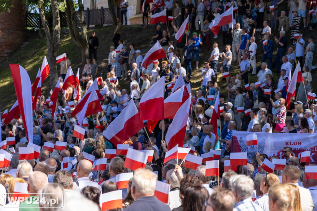 Karol Nawrocki w Pułtusku
