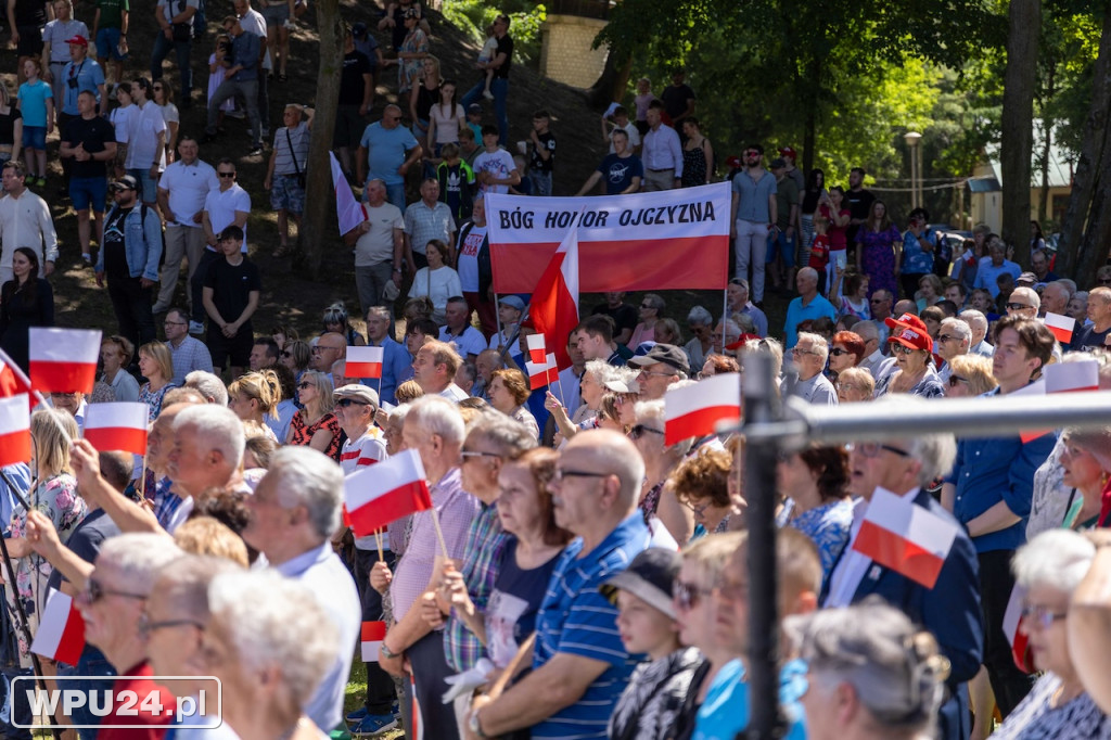 Karol Nawrocki w Pułtusku