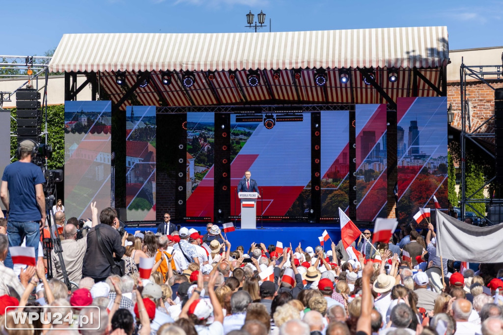 Karol Nawrocki w Pułtusku