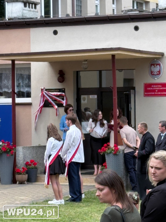 Publiczna szkoła w Skaszewie z wyjątkowym patronem