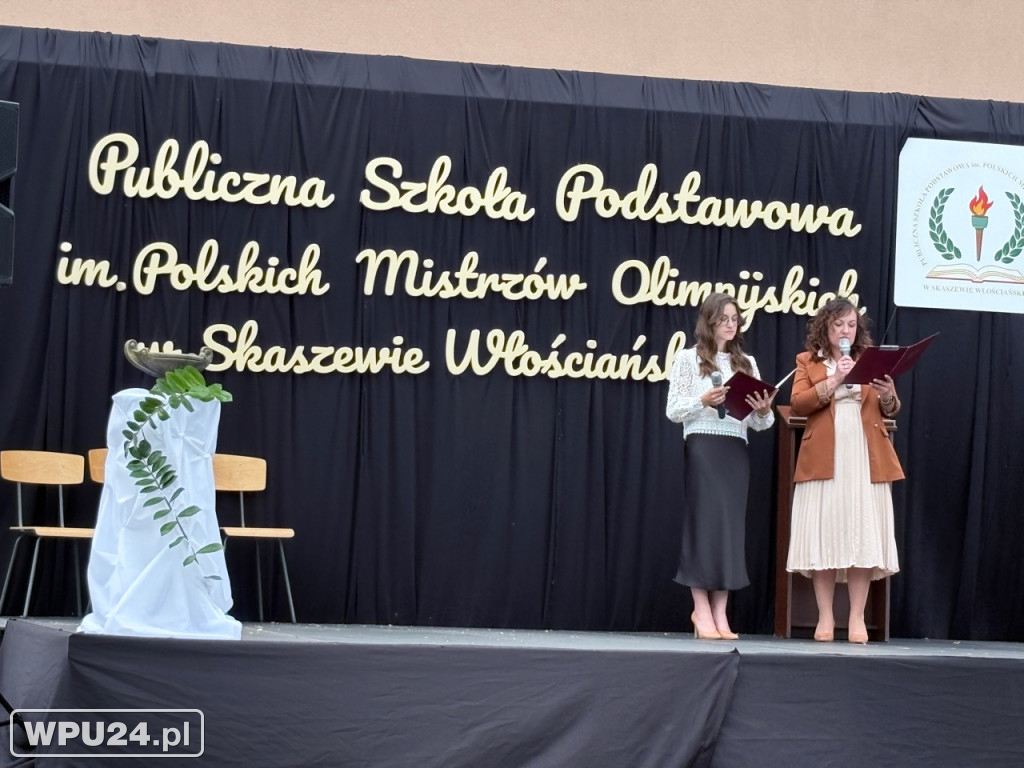 Publiczna szkoła w Skaszewie z wyjątkowym patronem