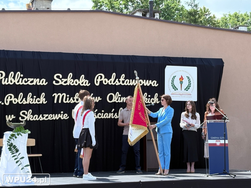 Publiczna szkoła w Skaszewie z wyjątkowym patronem