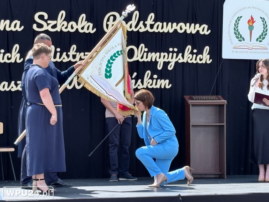 Publiczna szkoła w Skaszewie z wyjątkowym patronem