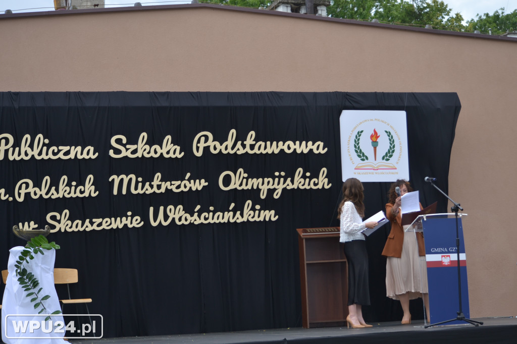 Publiczna szkoła w Skaszewie z wyjątkowym patronem