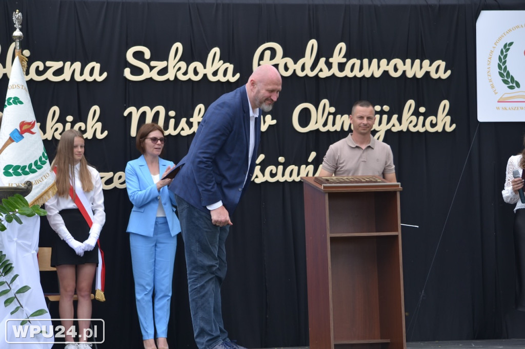 Publiczna szkoła w Skaszewie z wyjątkowym patronem