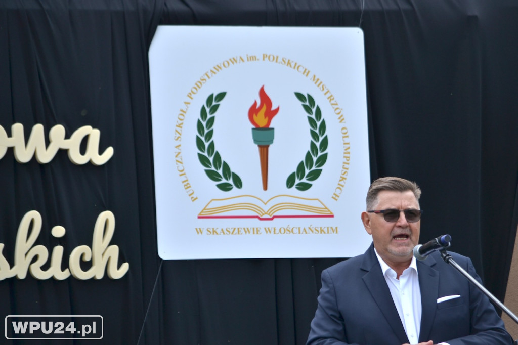 Publiczna szkoła w Skaszewie z wyjątkowym patronem