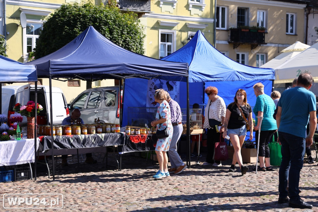 Barwny korowód ulicami Pułtuska
