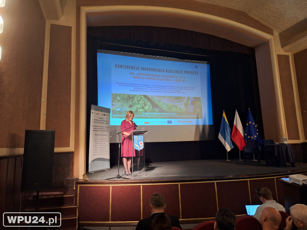 Zainaugurowano projekt modernizacji kanałów