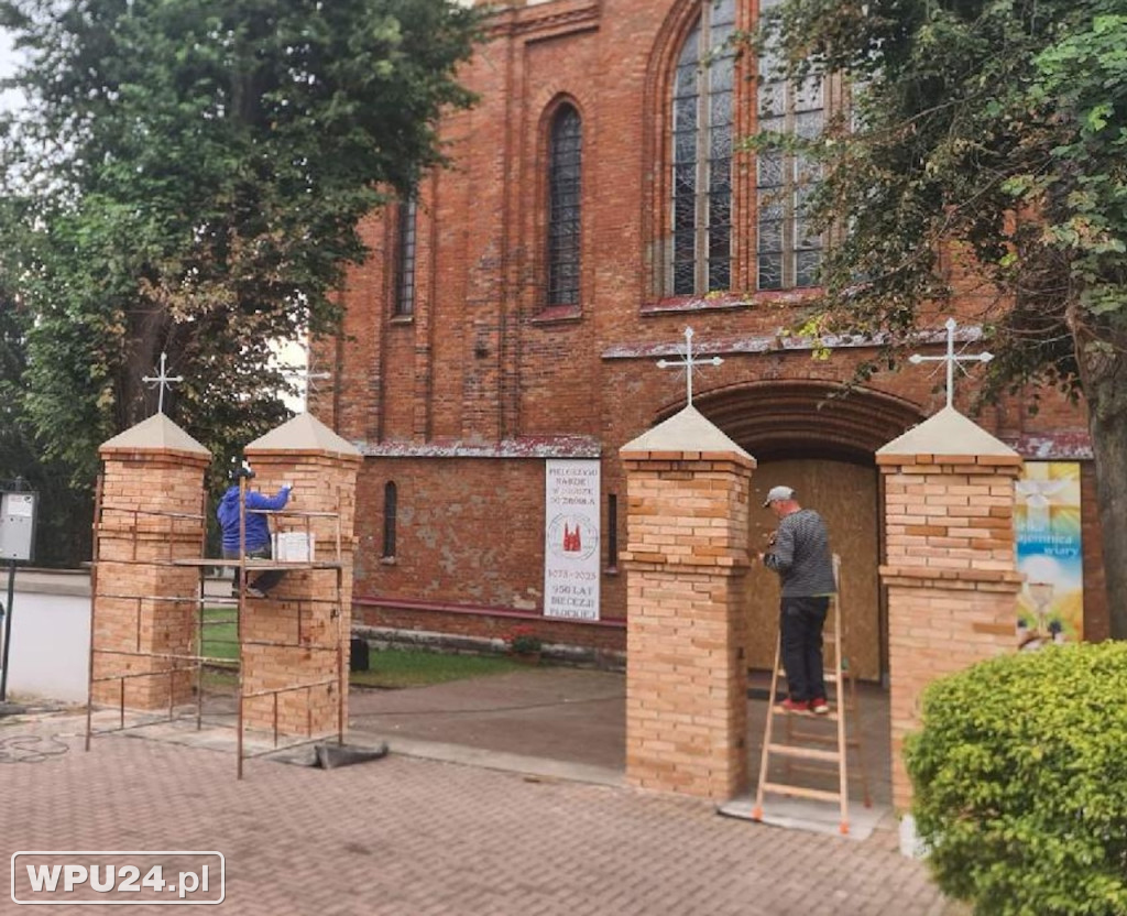 Przygotowania do 100 lecia parafii w Dzierżeninie