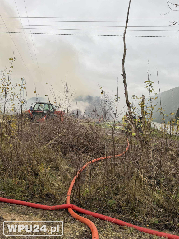 Strażacy z powiatu pułtuskiego walczyli całą dobę
