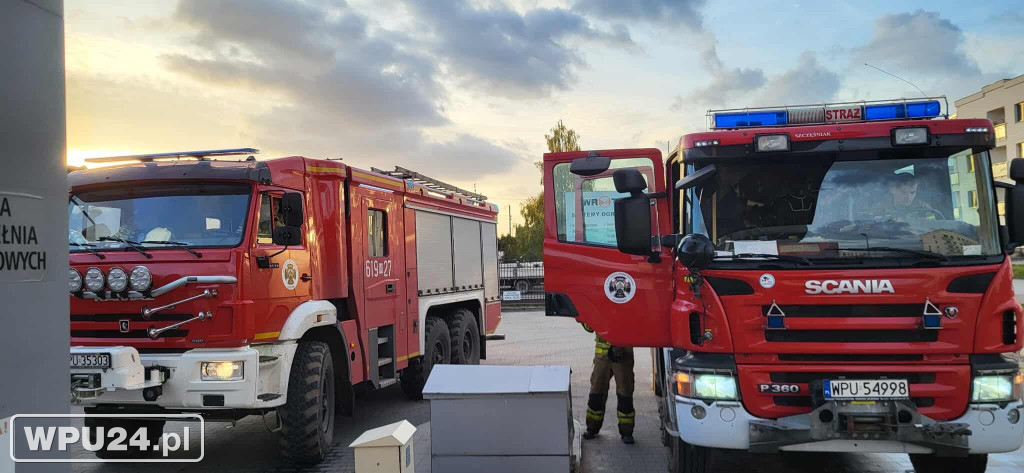 Strażacy z powiatu pułtuskiego walczyli całą dobę