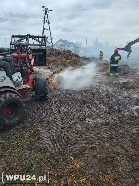 Strażacy z powiatu pułtuskiego walczyli całą dobę