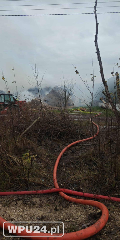 Strażacy z powiatu pułtuskiego walczyli całą dobę