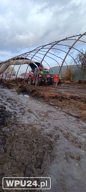 Strażacy z powiatu pułtuskiego walczyli całą dobę